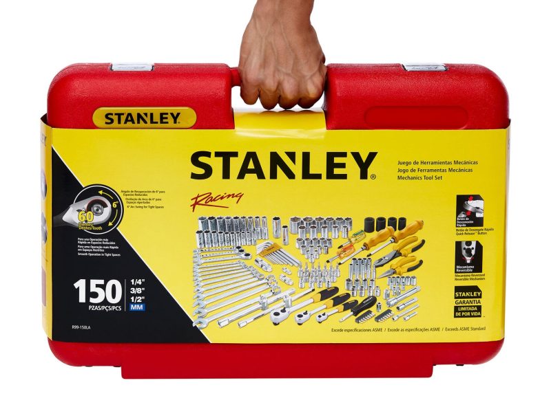 Juego de 150 Herramientas Racing Stanley