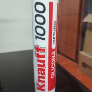 Silicona multiusos 1000 c/transparente 225ml knauff